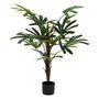 Voir la diapositive 1 : ATMOSPHERA Plante Artificielle en Pot  Palmier  120cm Noir