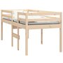 Voir la diapositive 3 : VIDAXL Lit haut sans matelas 90x200 cm bois de pin massif
