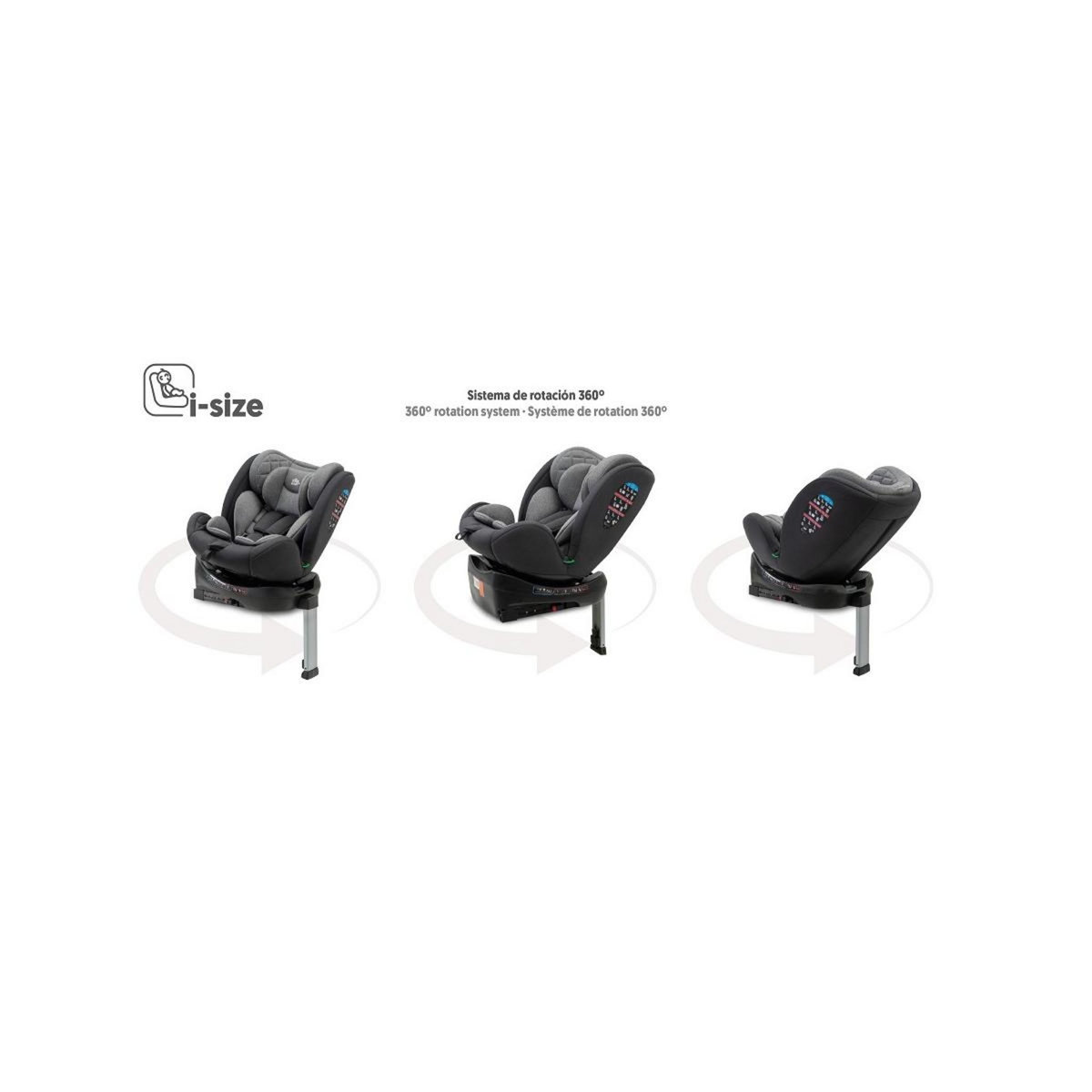 INTERBABY Siège Securité Mod. Sella Noire