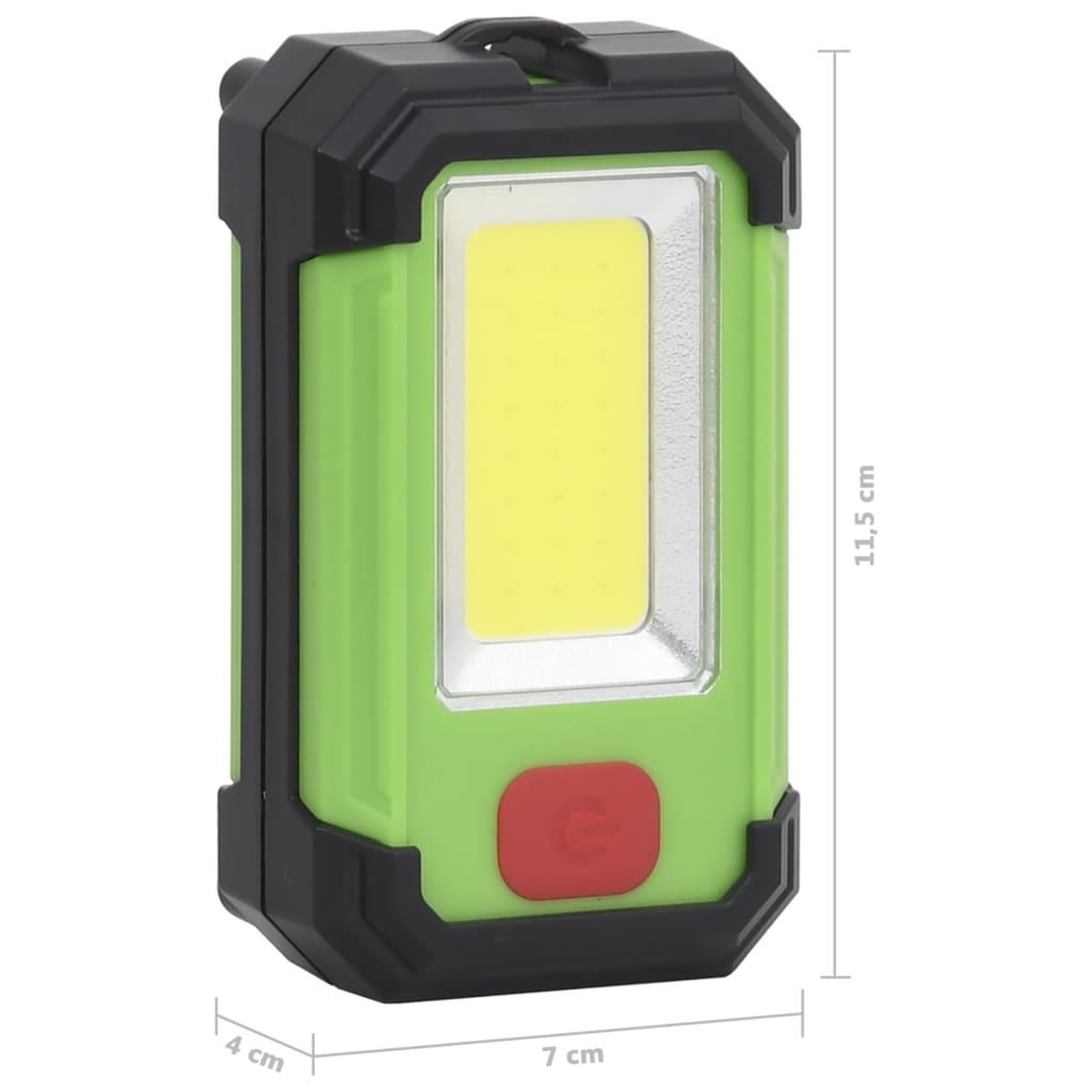 Voir la diapositive 6 : VIDAXL Projecteur LED portable a alimentation solaire 7 W Blanc froid