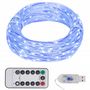 Voir la diapositive 1 : VIDAXL Guirlande LED avec 150 LED Bleu 15 m
