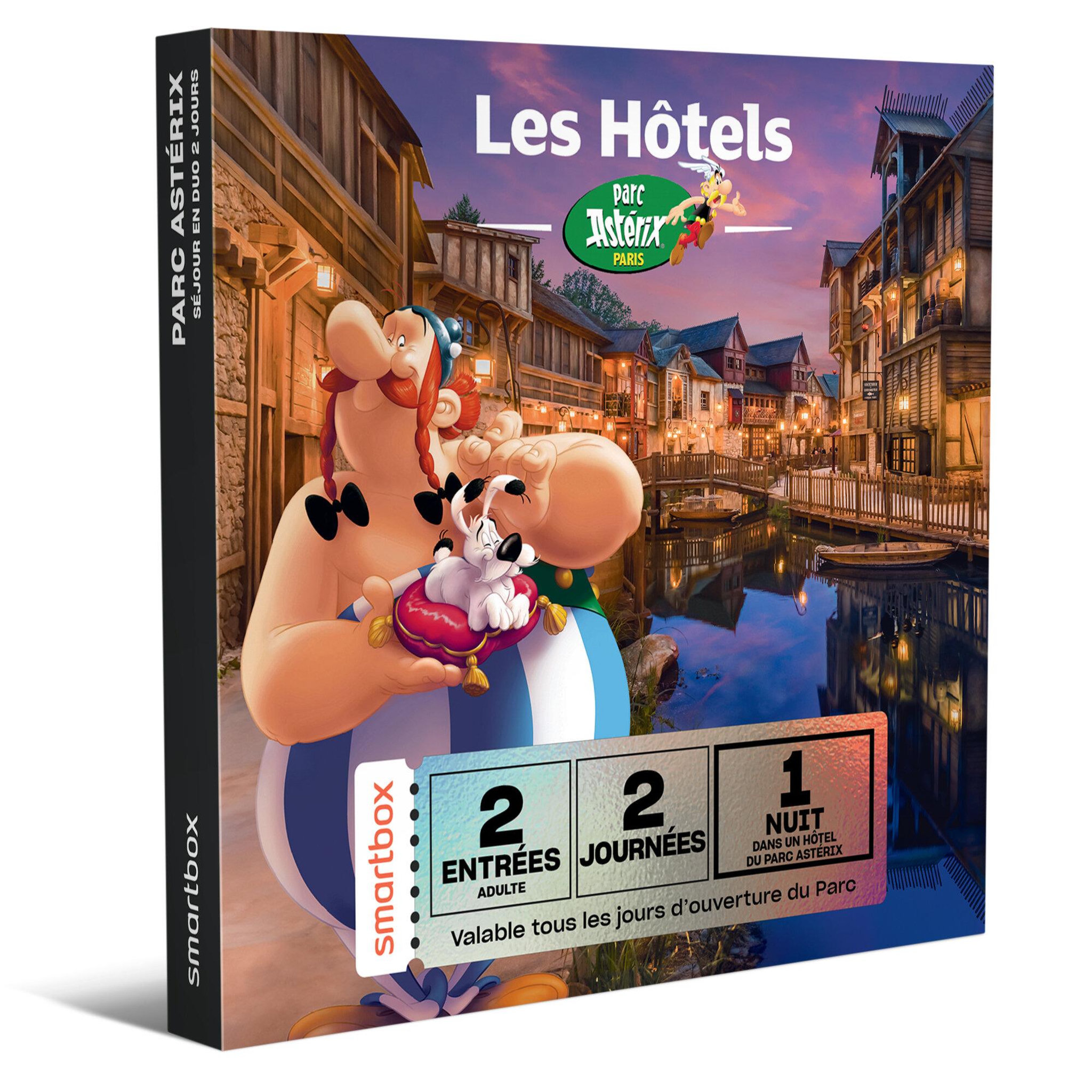 Smartbox Séjour au parc astérix - coffret cadeau séjour