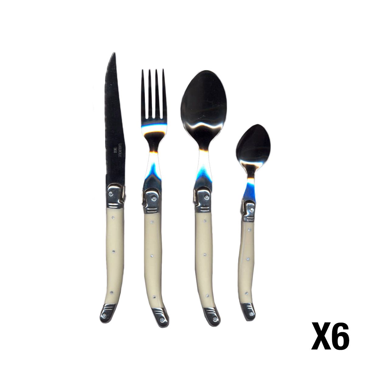 ACTUEL Ménagère 24 pièces BEE