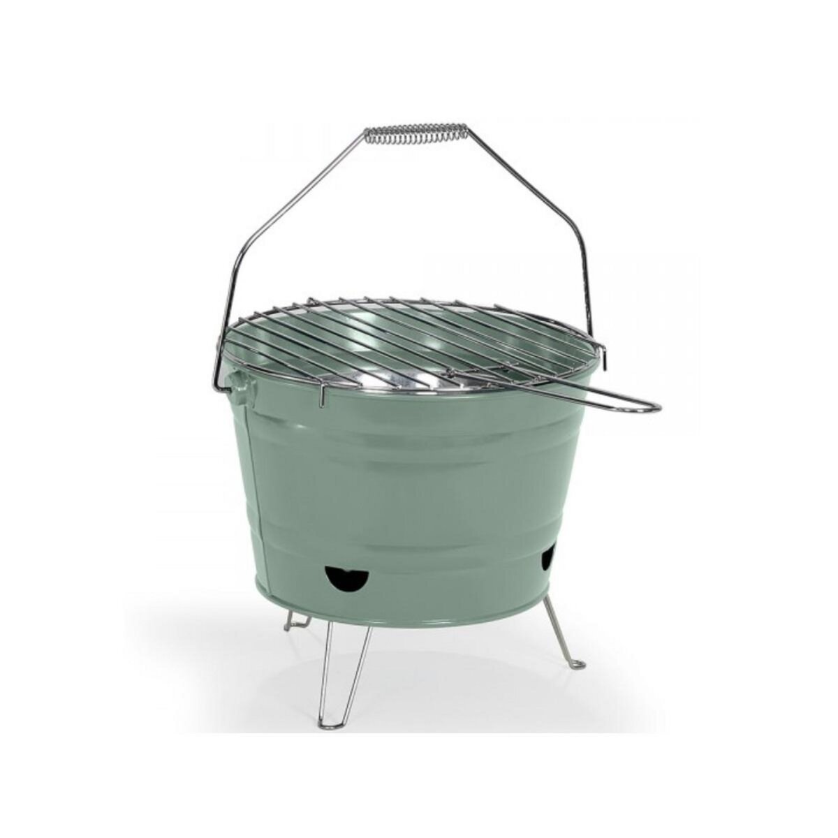 LIVOO Barbecue à charbon 27cm vert - DOC327V