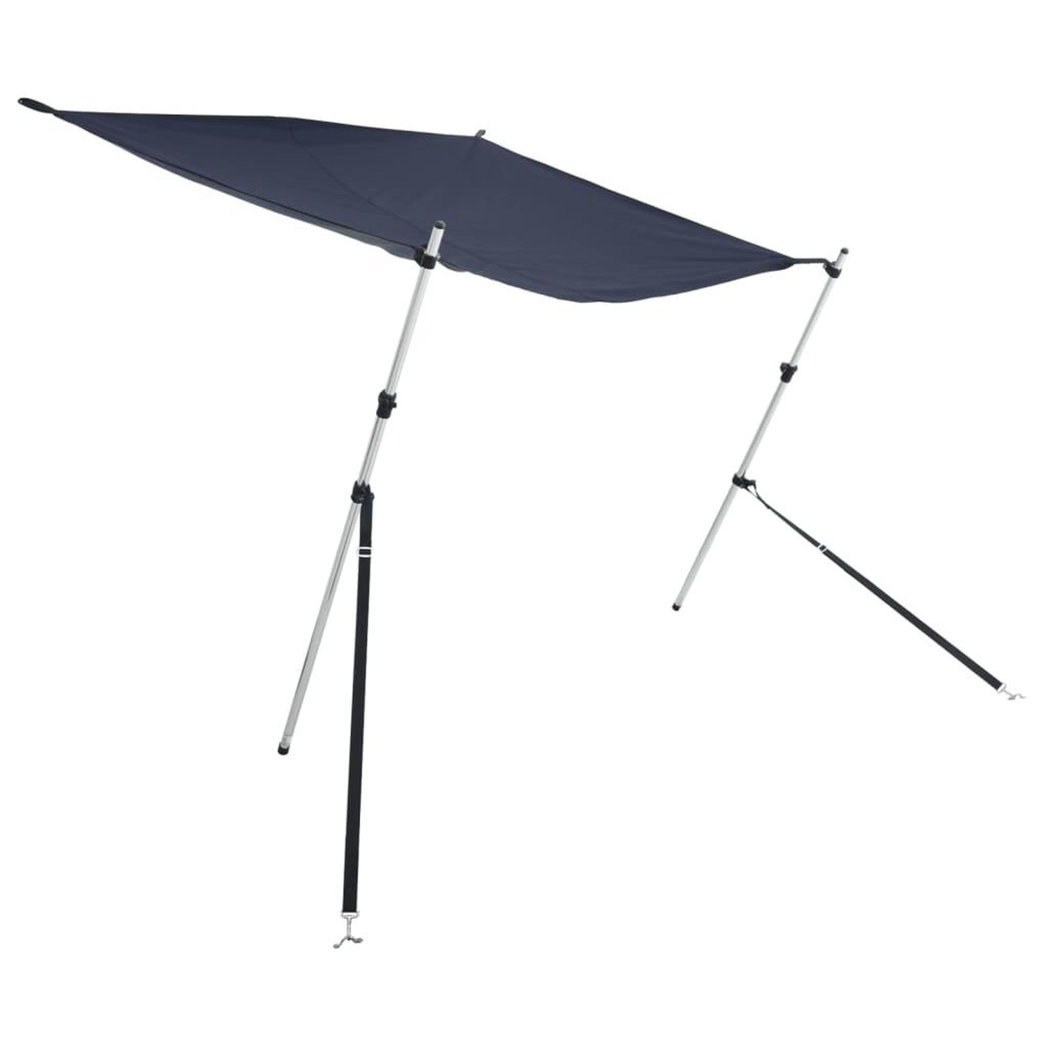 Voir la diapositive 3 : VIDAXL Kit d'extension d'ombrage T-Top bleu marine 174x205x(115-194)cm