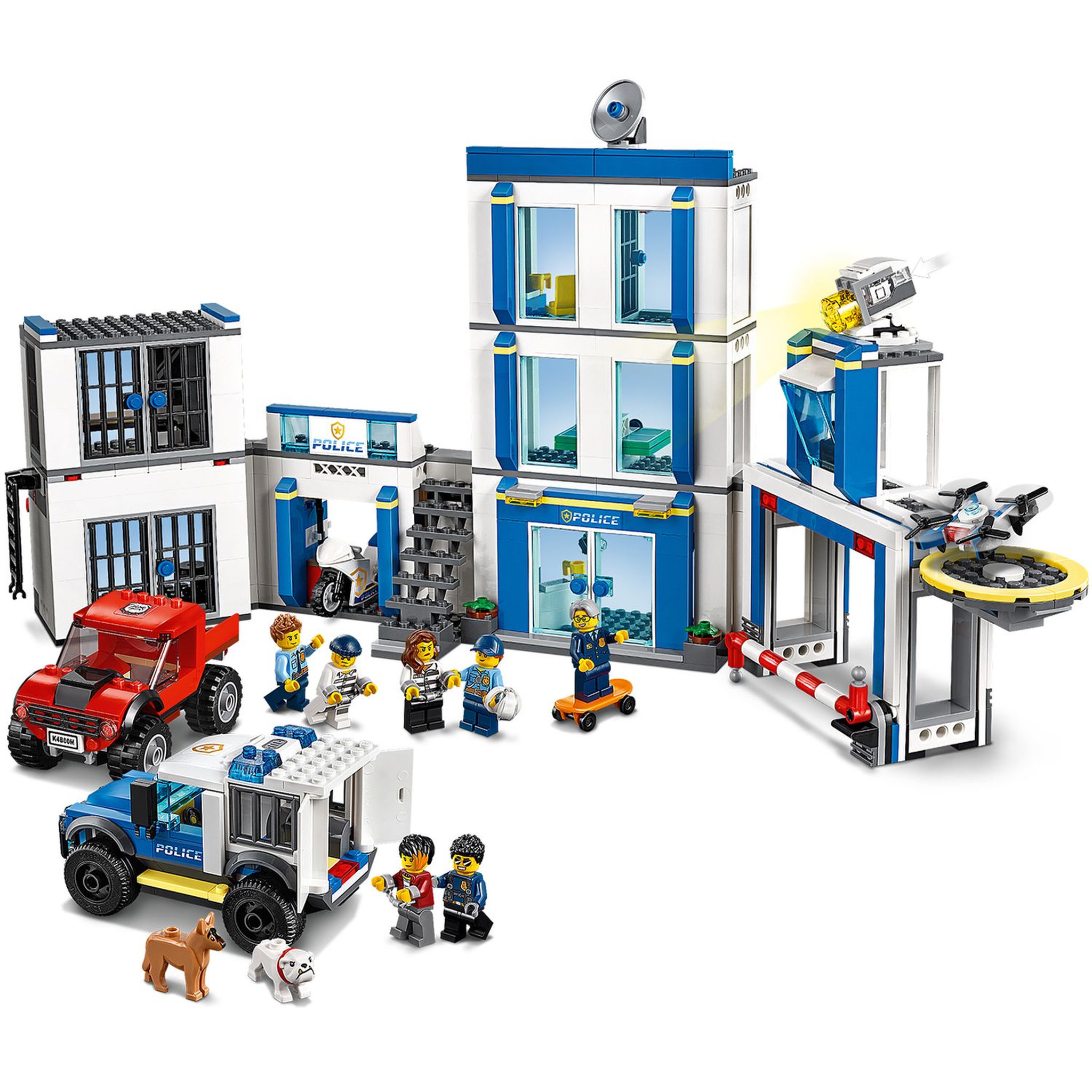 Voir la diapositive 4 : LEGO City 60246 - Le Commissariat de Police