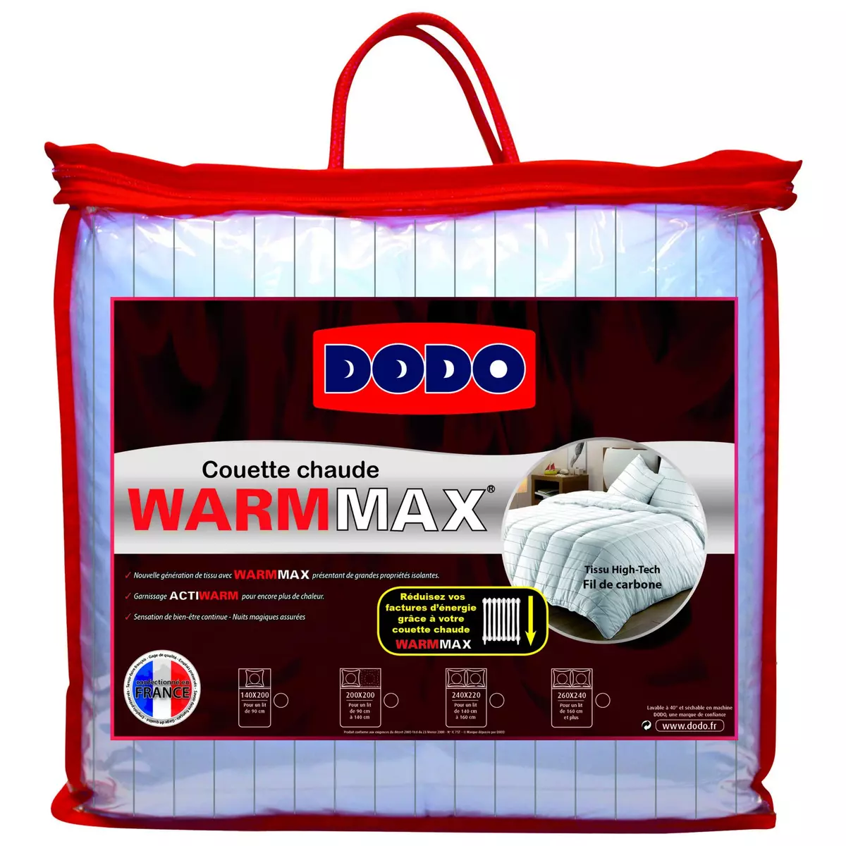 DODO Couette très chaude polyester DODOWARMAX