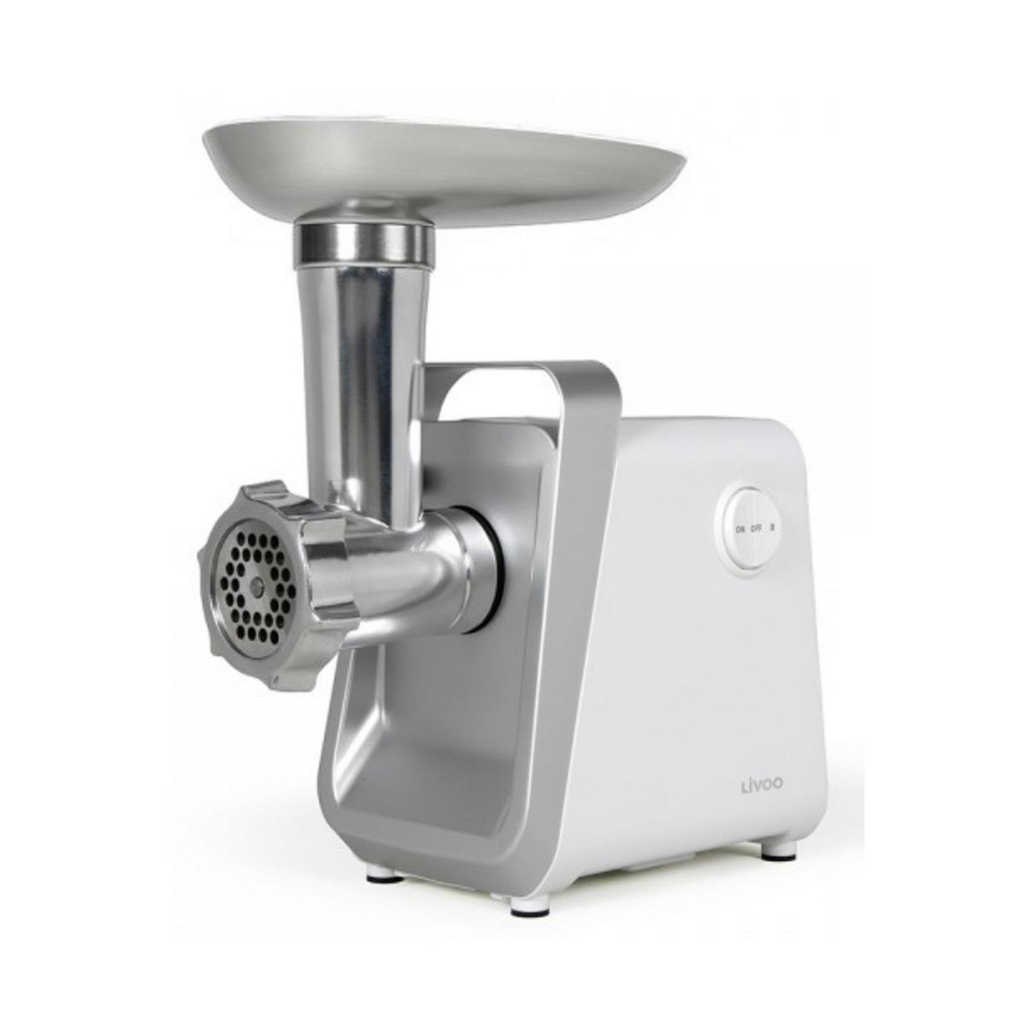 Voir la diapositive 2 : LIVOO Hachoir à viande 350w blanc - DOP257W