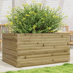 VIDAXL Jardiniere 90x60x46 cm bois de pin impregne