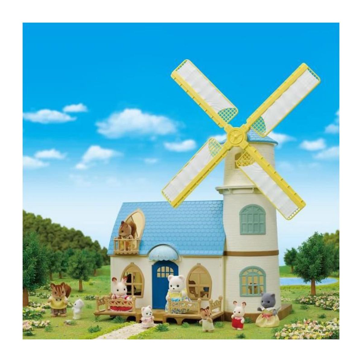 Sylvanian Families SYLVANIAN FAMILIES 5630 Le grand moulin a vent - Mini univers