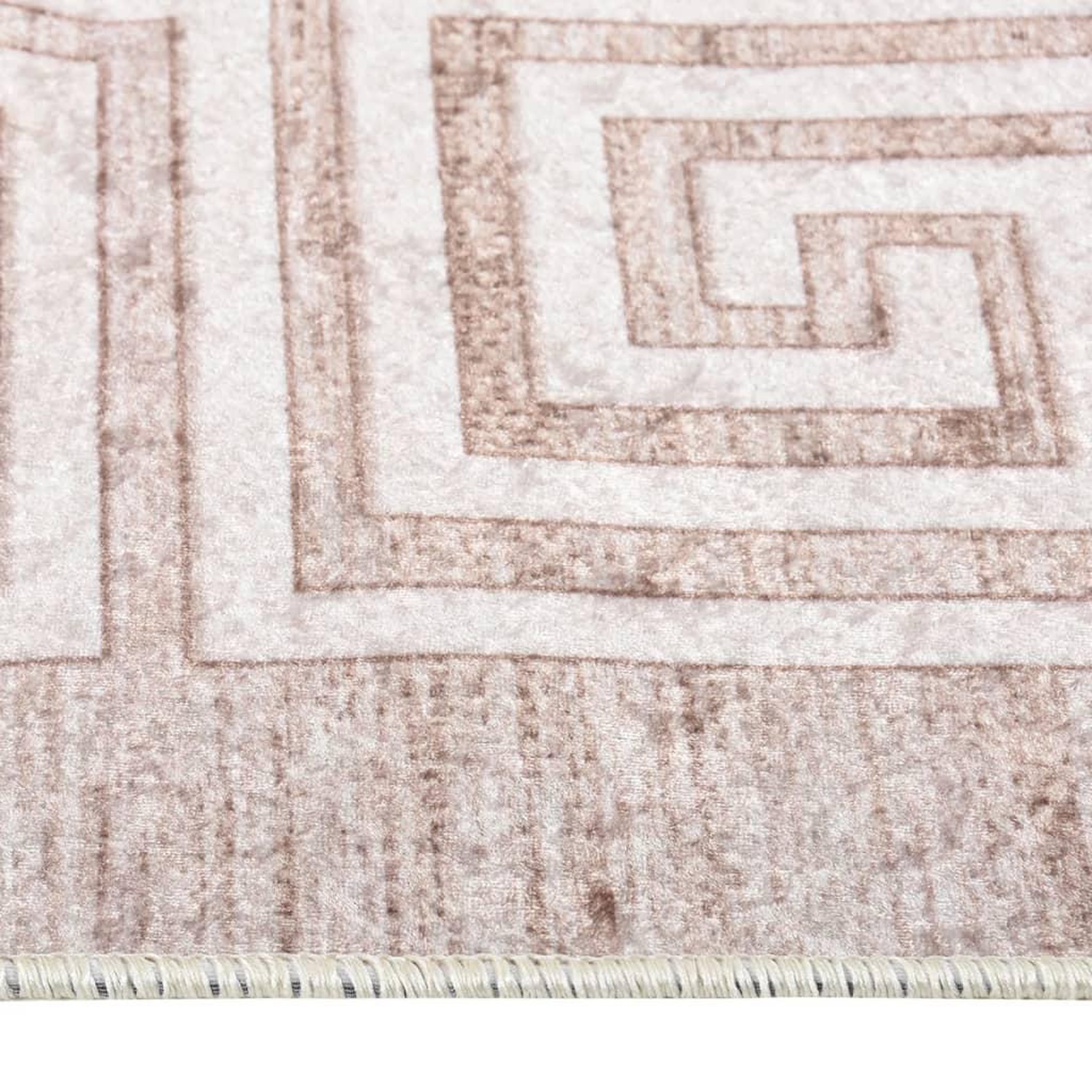 Voir la diapositive 4 : VIDAXL Tapis lavable antiderapant 160x230 cm beige