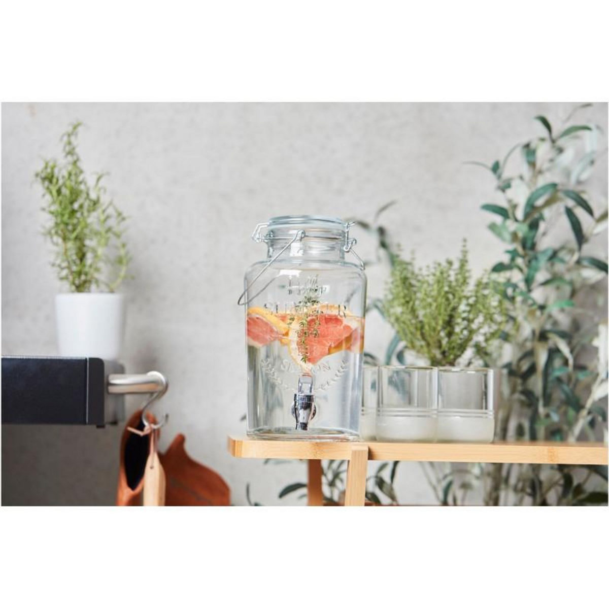 point virgule Cuisine art de la table Point Virgule distributeur de boisson Hello Summer 3L PV TAB 2020