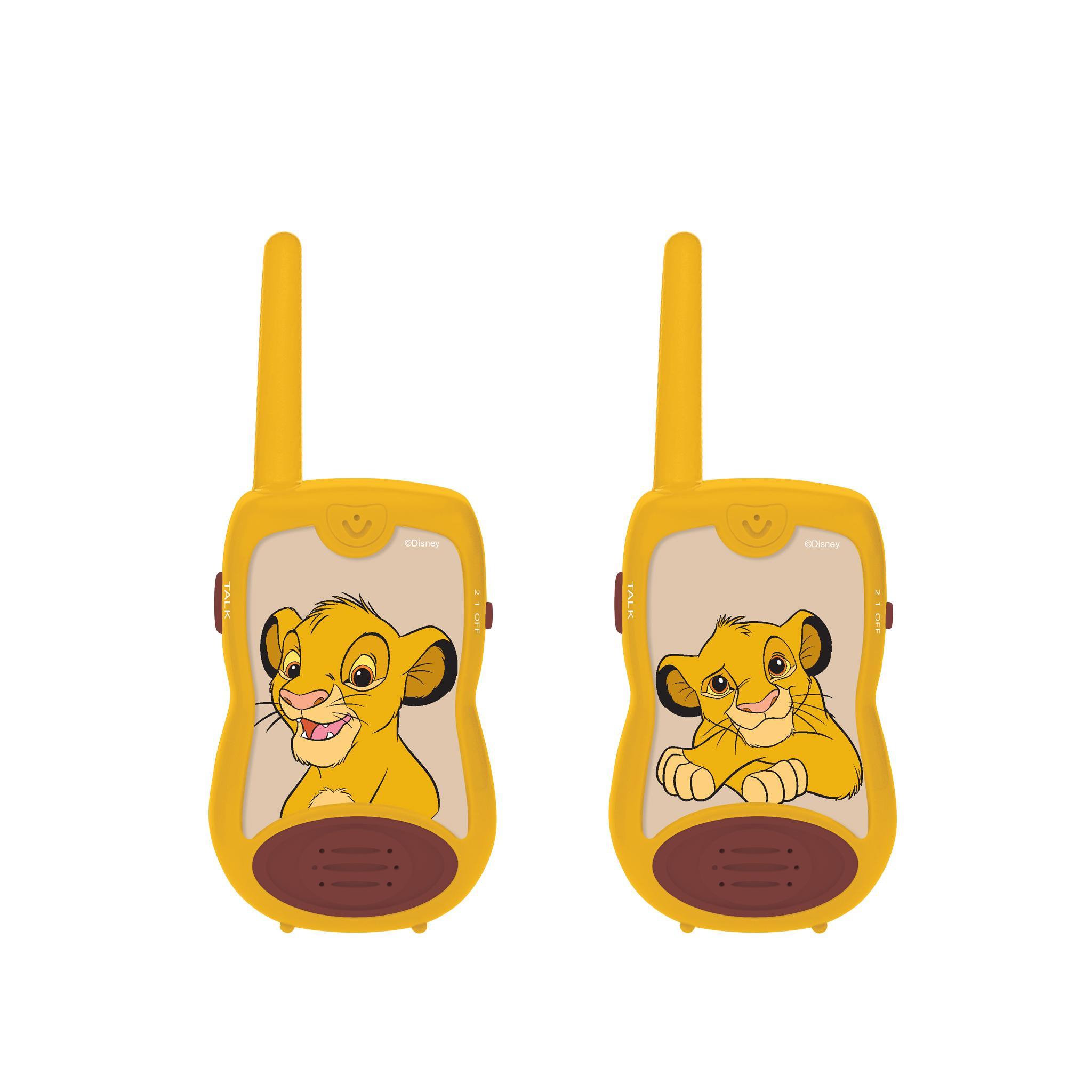 Lexibook Talkie-Walkies Le Roi Lion portée 200m