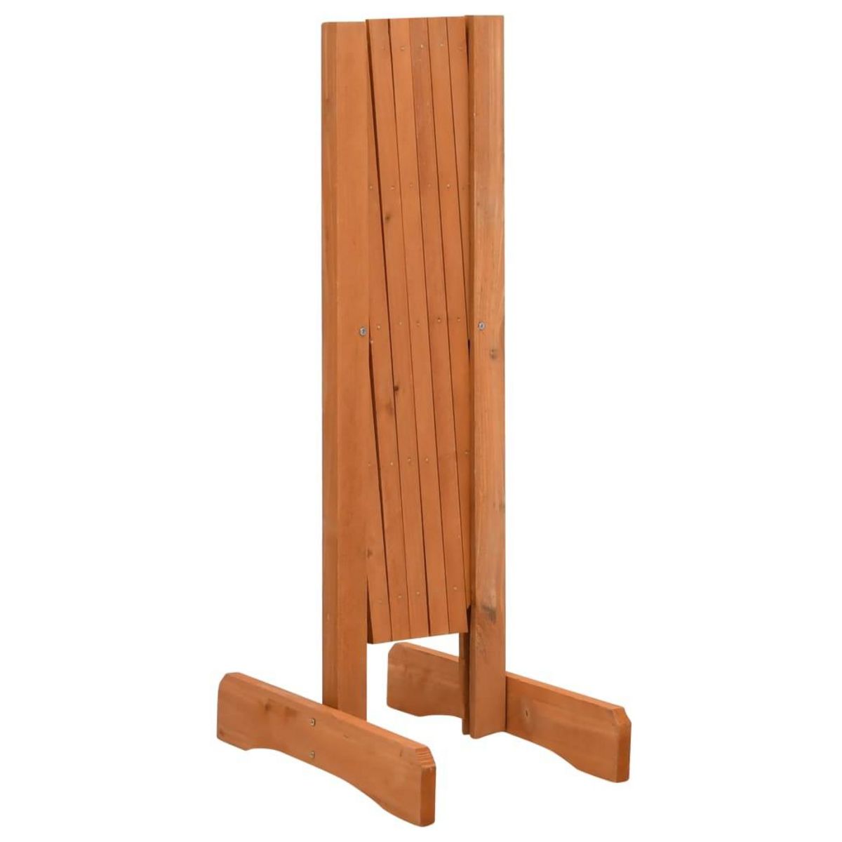 VIDAXL Cloture en treillis de jardin Orange 120x60 cm Bois de sapin
