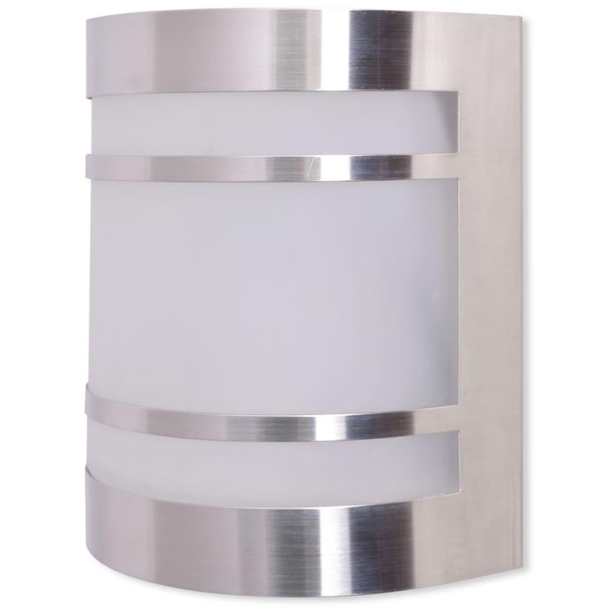 Voir la diapositive 2 : VIDAXL Applique murale d'exterieur acier inoxydable