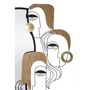 Voir la diapositive 2 : Paris Prix Miroir Mural Design  Picasso  83cm Multicolore