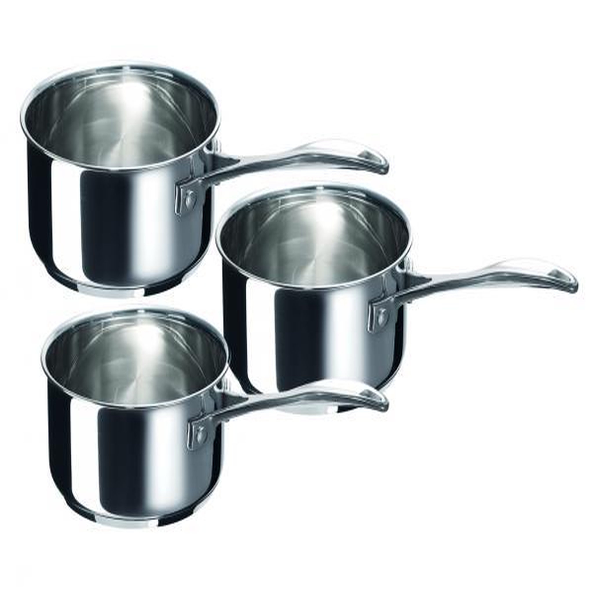 Beka Série 3 casseroles 16-18-20 cm en inox - 12066974