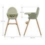 Voir la diapositive 9 : KINDERKRAFT Chaise Haute Fini