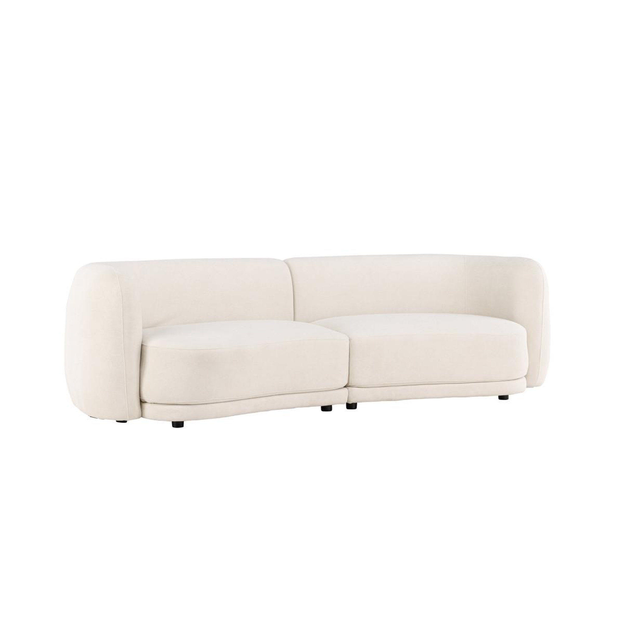 Voir la diapositive 2 : Paris Prix Canapé design 3 places  cielo  268cm blanc