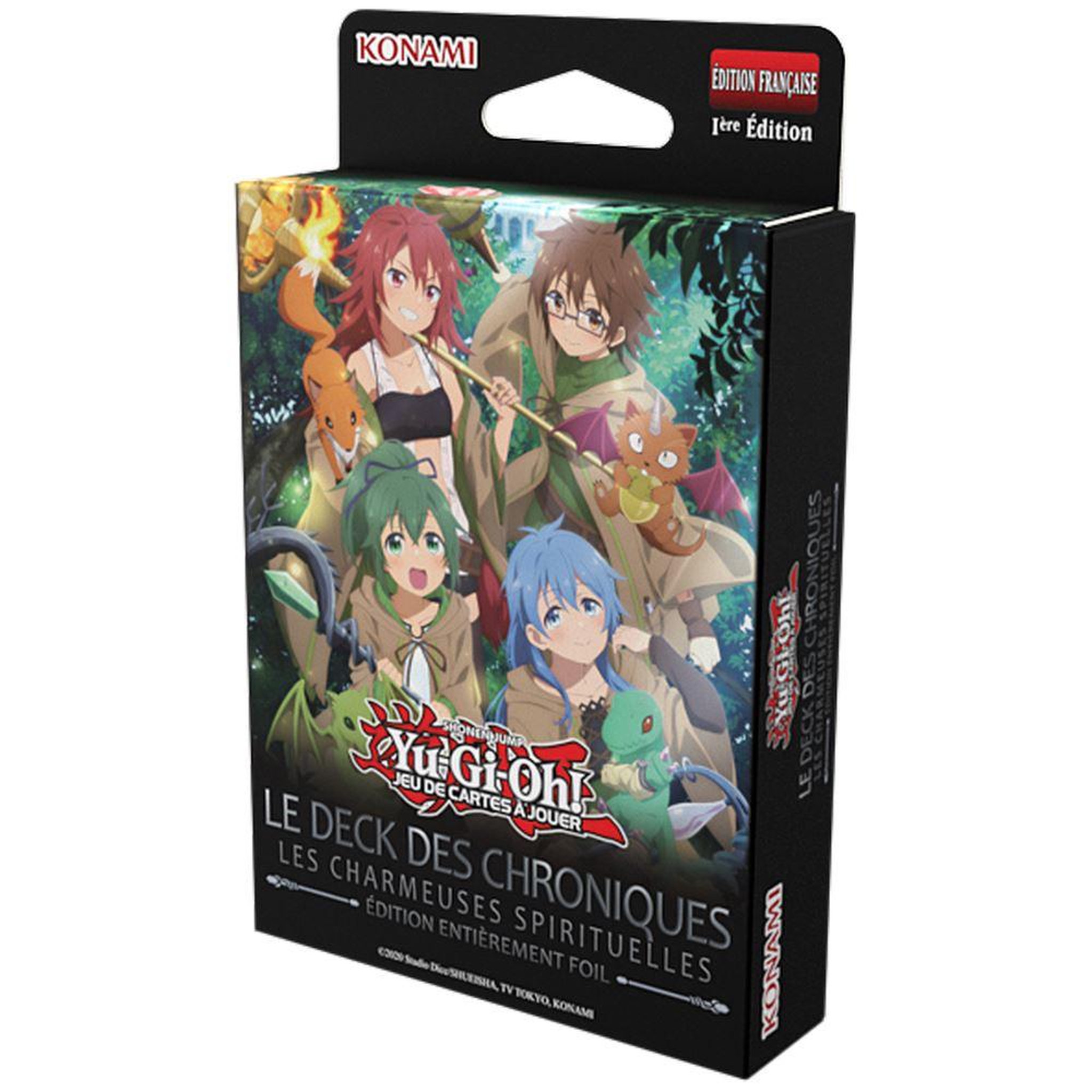Konami Cartes à collectionner Konami Yu Gi Oh Deck Chroniques Les Charmeuses Spirituelles