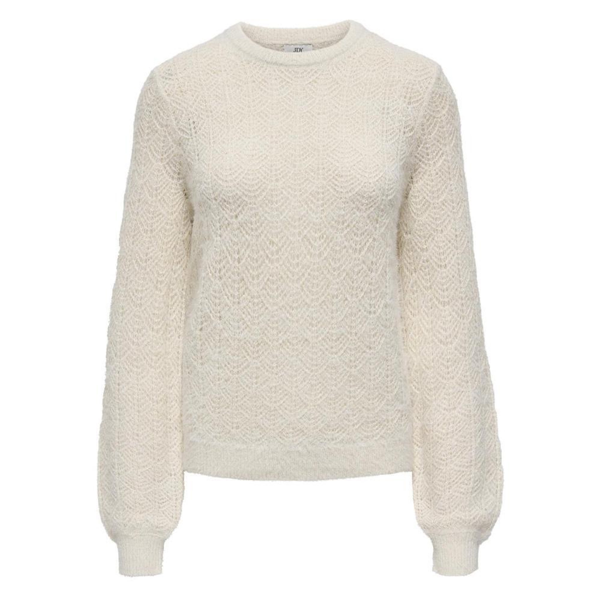 Voir la diapositive 1 : JACQUELINE DE YONG Pull Écru Femme JDY Marceline