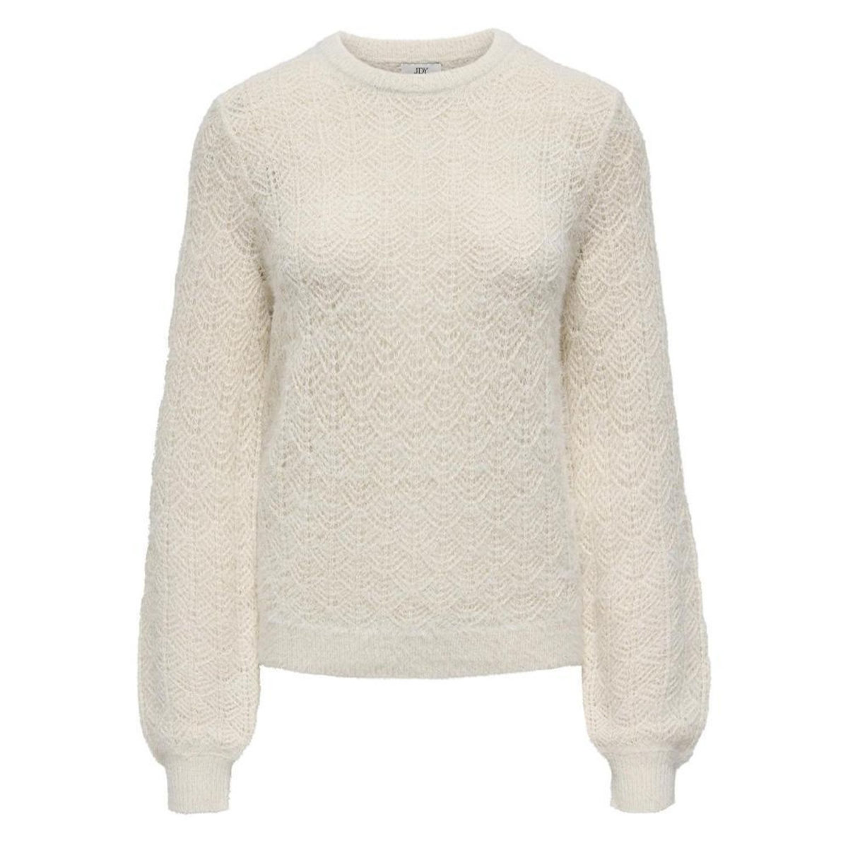 JACQUELINE DE YONG Pull Écru Femme JDY Marceline