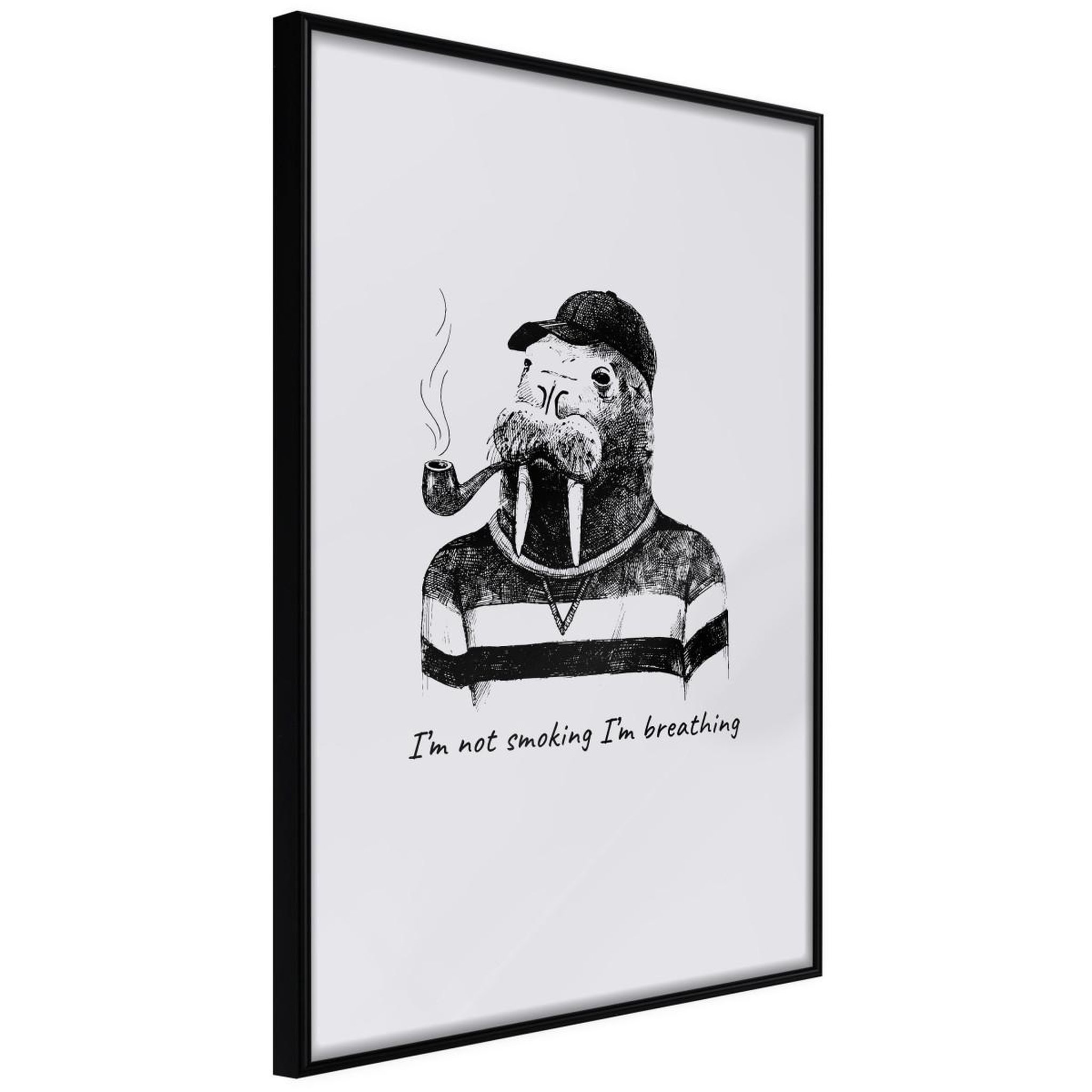 Paris Prix Affiche Murale Encadrée  Captain Walrus