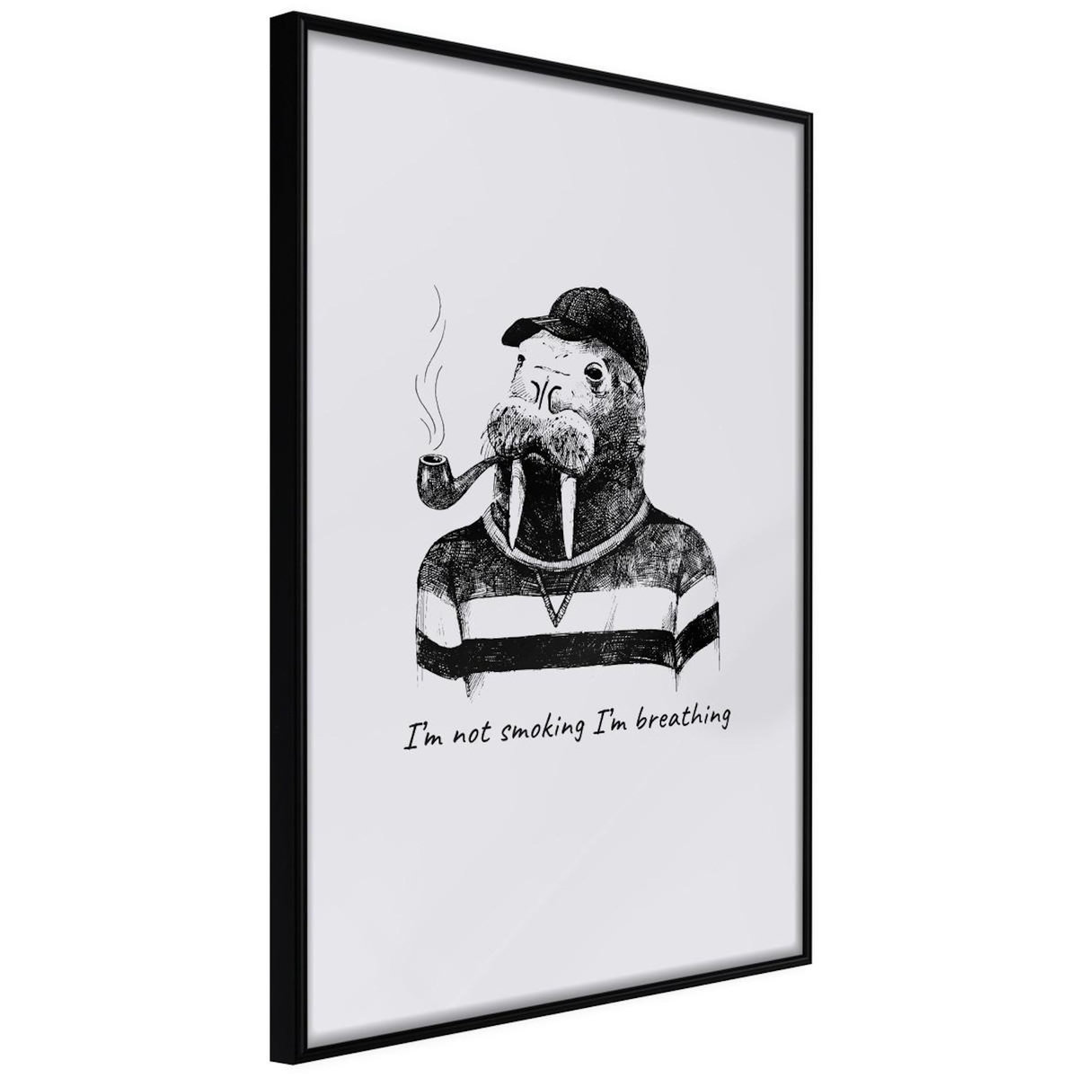 Paris Prix Affiche Murale Encadrée  Captain Walrus