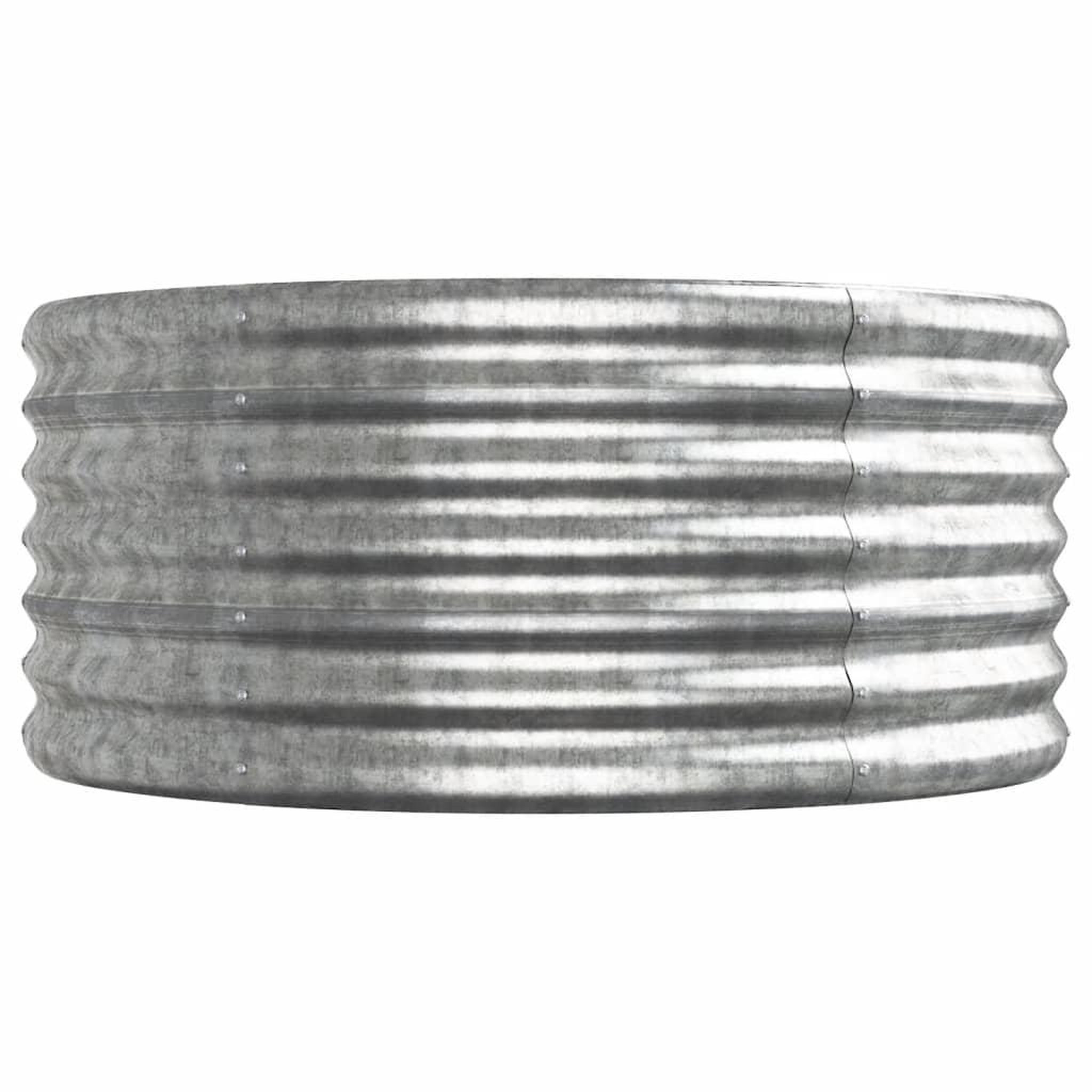Voir la diapositive 4 : VIDAXL Lit sureleve de jardin Acier enduit de poudre Argente
