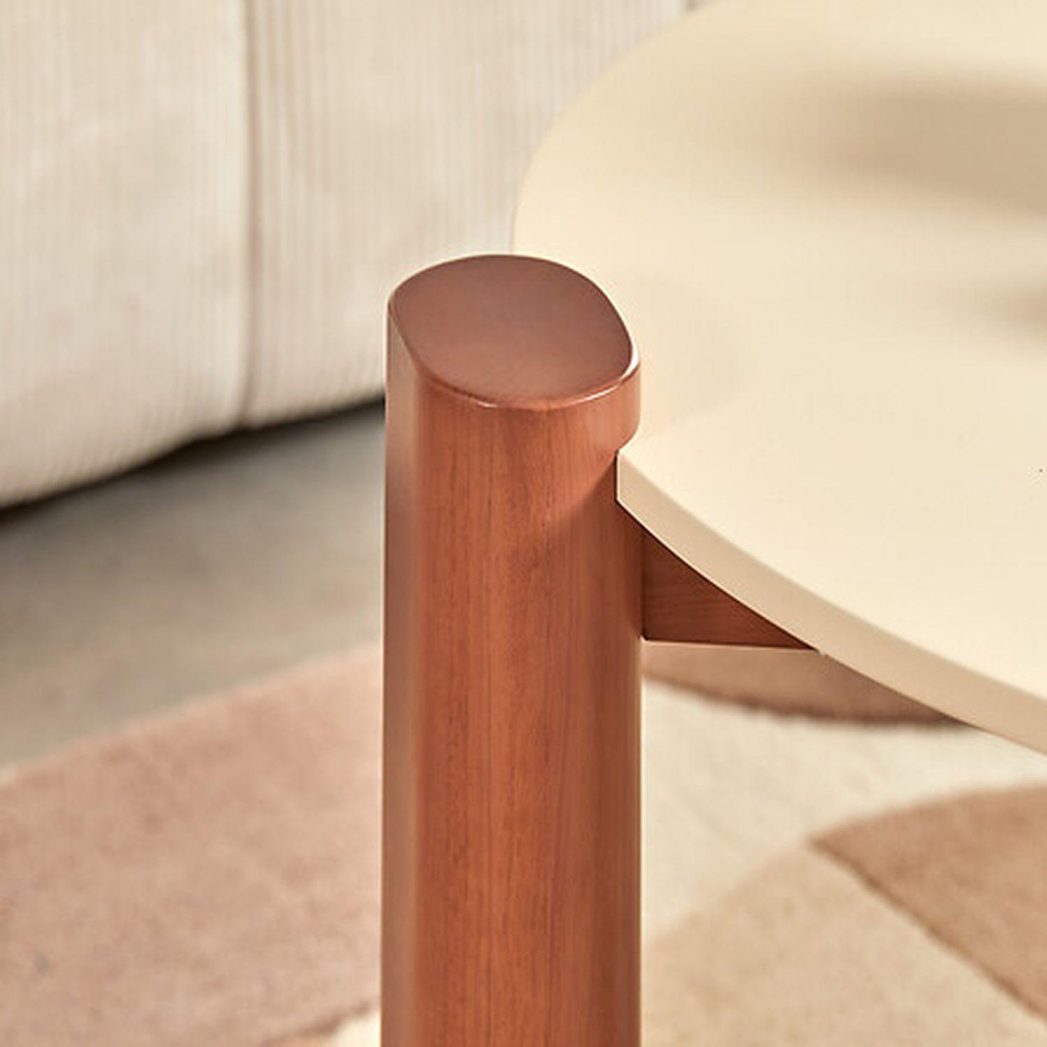 Voir la diapositive 5 : ATMOSPHERA Table basse jilani - beige et marron