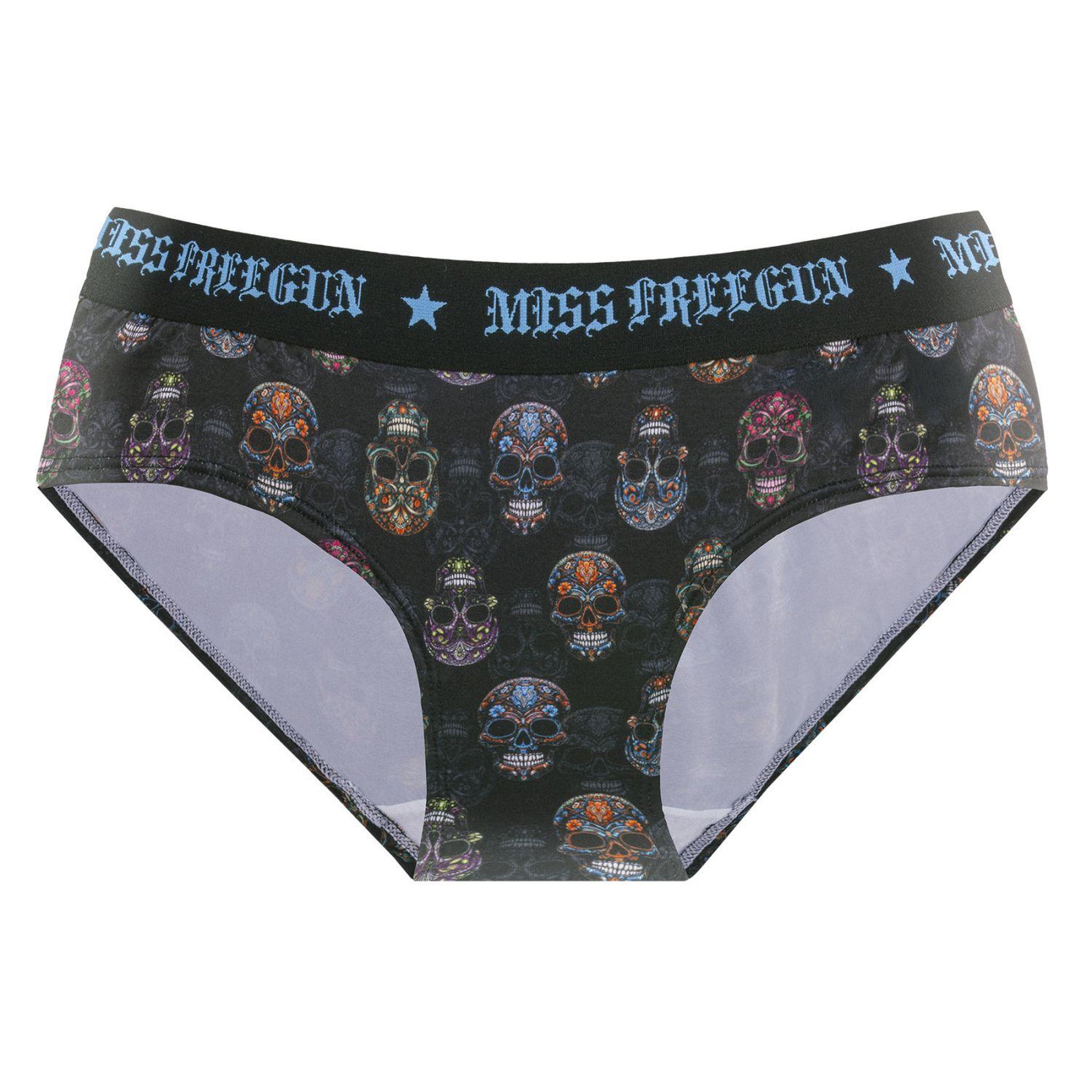 Voir la diapositive 3 : FREEGUN Lot de 3 culottes femme Camo