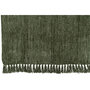 Voir la diapositive 2 : Paris Prix Plaid à Franges  Chenille  130x170cm Vert Foncé