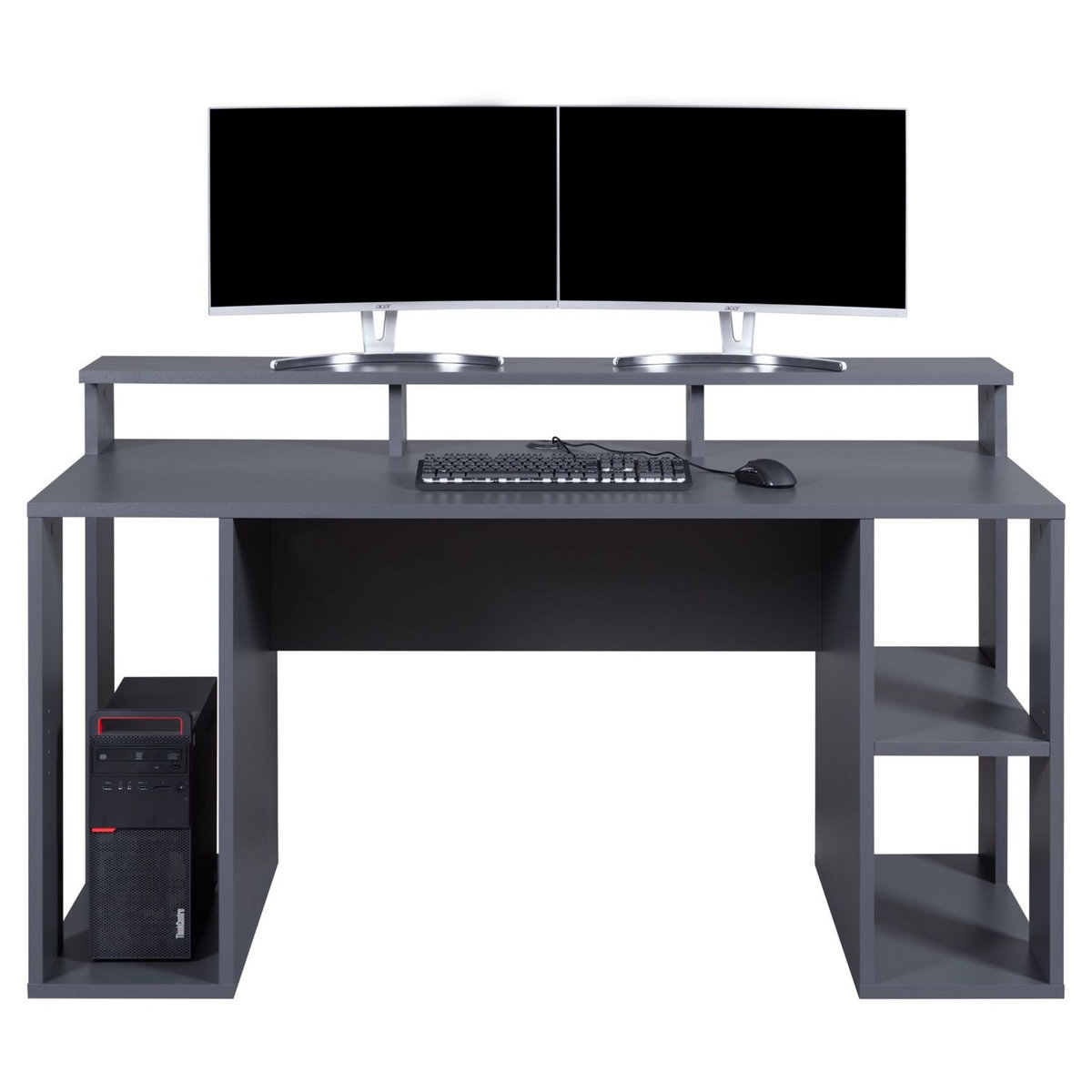 Bureau gaming avec rangements L160cm PLAYER