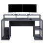 Voir la diapositive 5 : Bureau gaming avec rangements L160cm PLAYER