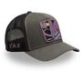 Voir la diapositive 4 : CAPSLAB Casquette trucker avec filet effet délavé Dragon Ball Super Beerus