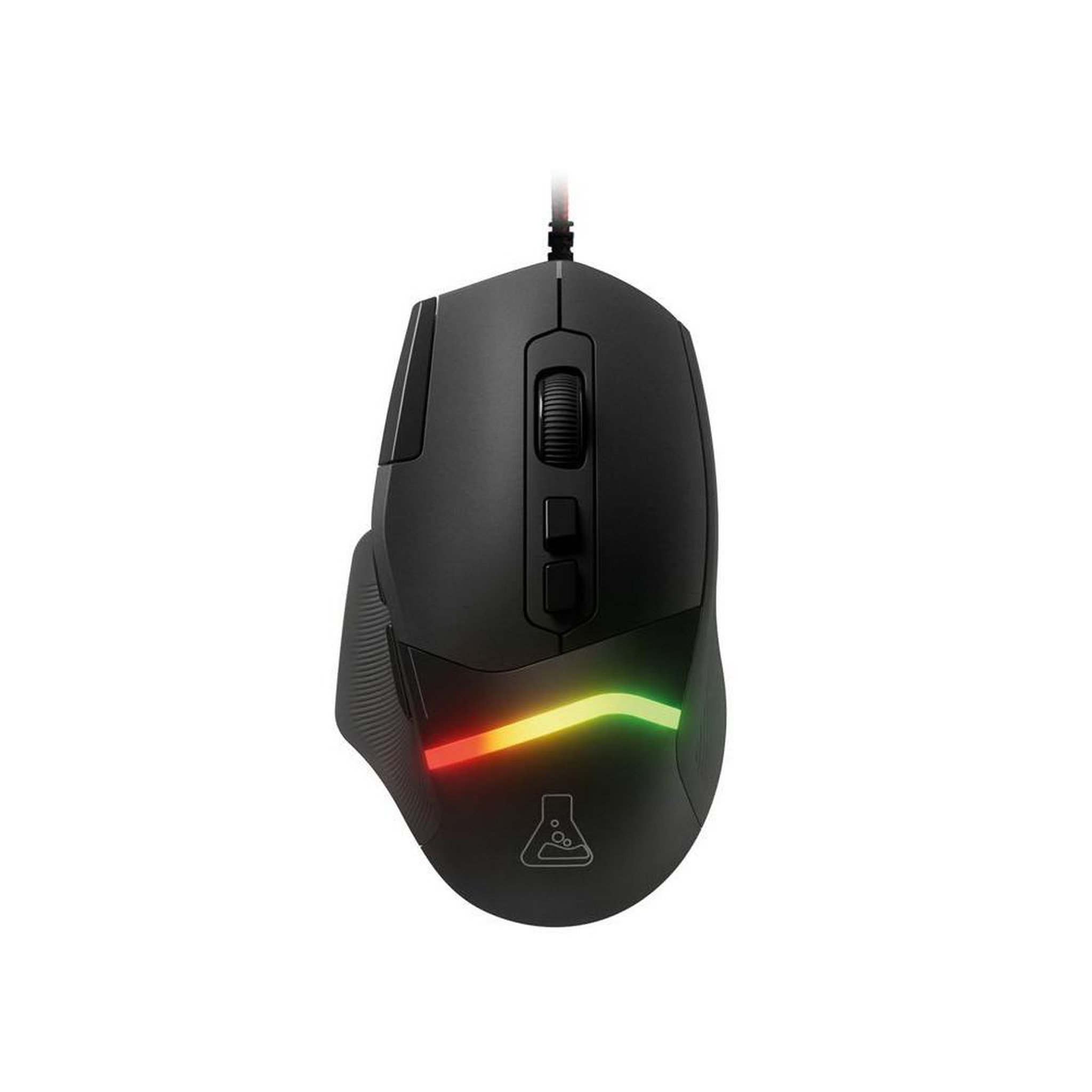 Voir la diapositive 3 : THE G-LAB Souris gaming filaire the g-lab kult palladium noire ergonomique 8 boutons rgb jusqu'à 12800 dpi capteur instant a825 1000 hz