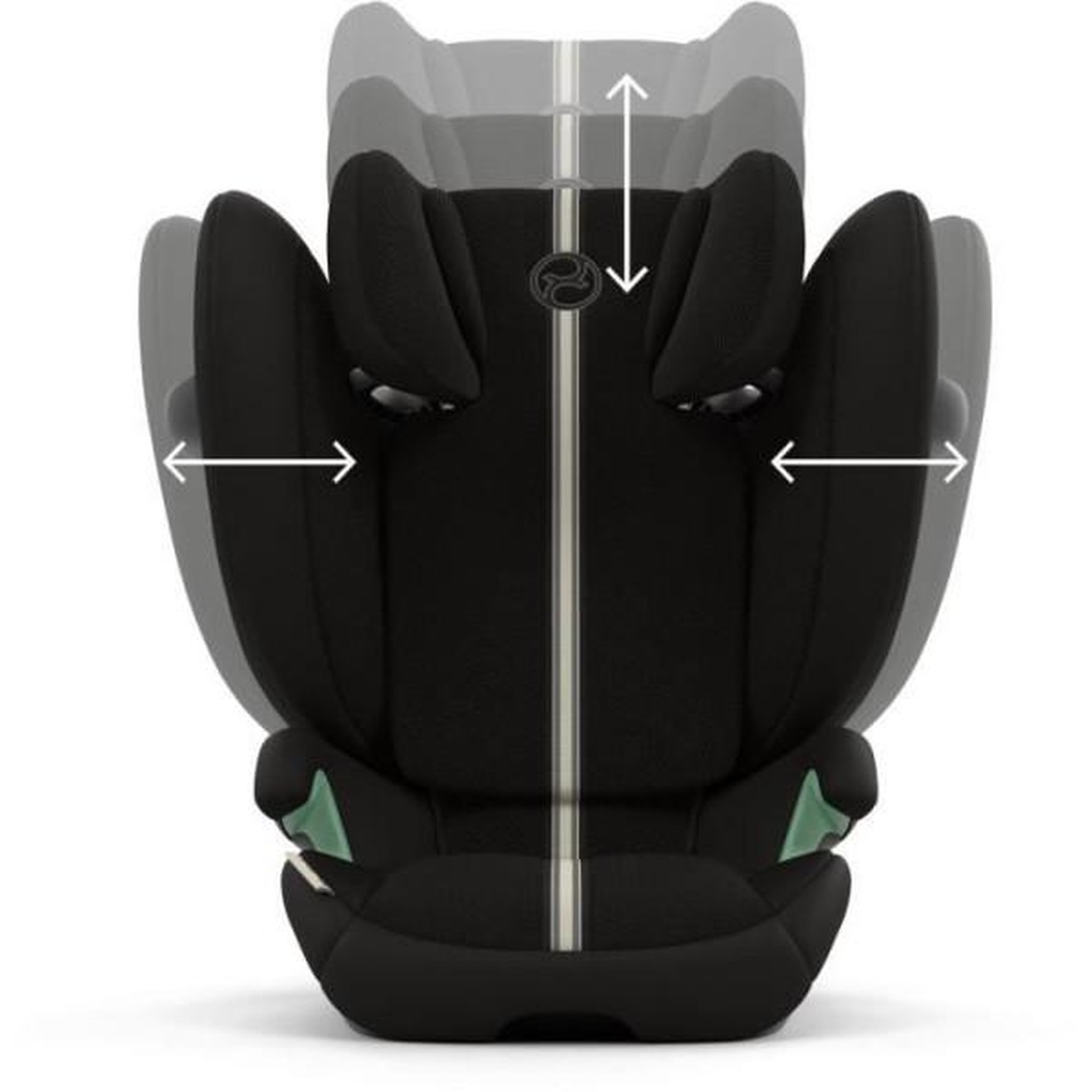 Voir la diapositive 3 : CYBEX Siege Auto  Cybex Gold SOLUTION G2 I-FIX 3 a 12 ans - Groupe 2/3 - 100 a 150 cm PLUS Moon Black | black