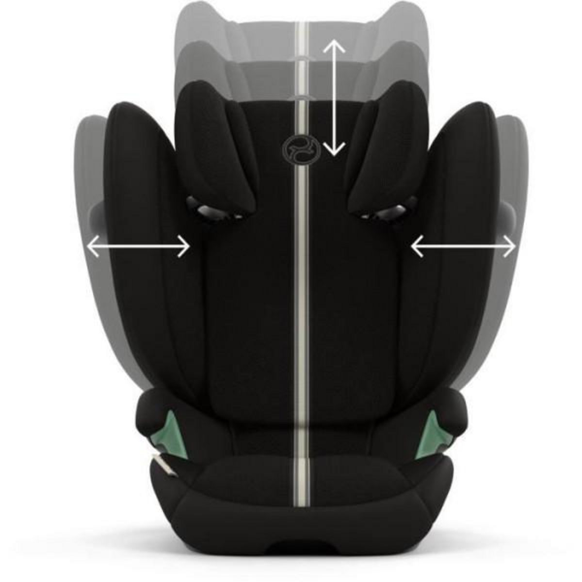 CYBEX Siege Auto  Cybex Gold SOLUTION G2 I-FIX 3 a 12 ans - Groupe 2/3 - 100 a 150 cm PLUS Moon Black | black