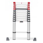 HAILO Echelle télescopique aluminium HAILO 11 échelons H.3.2 m