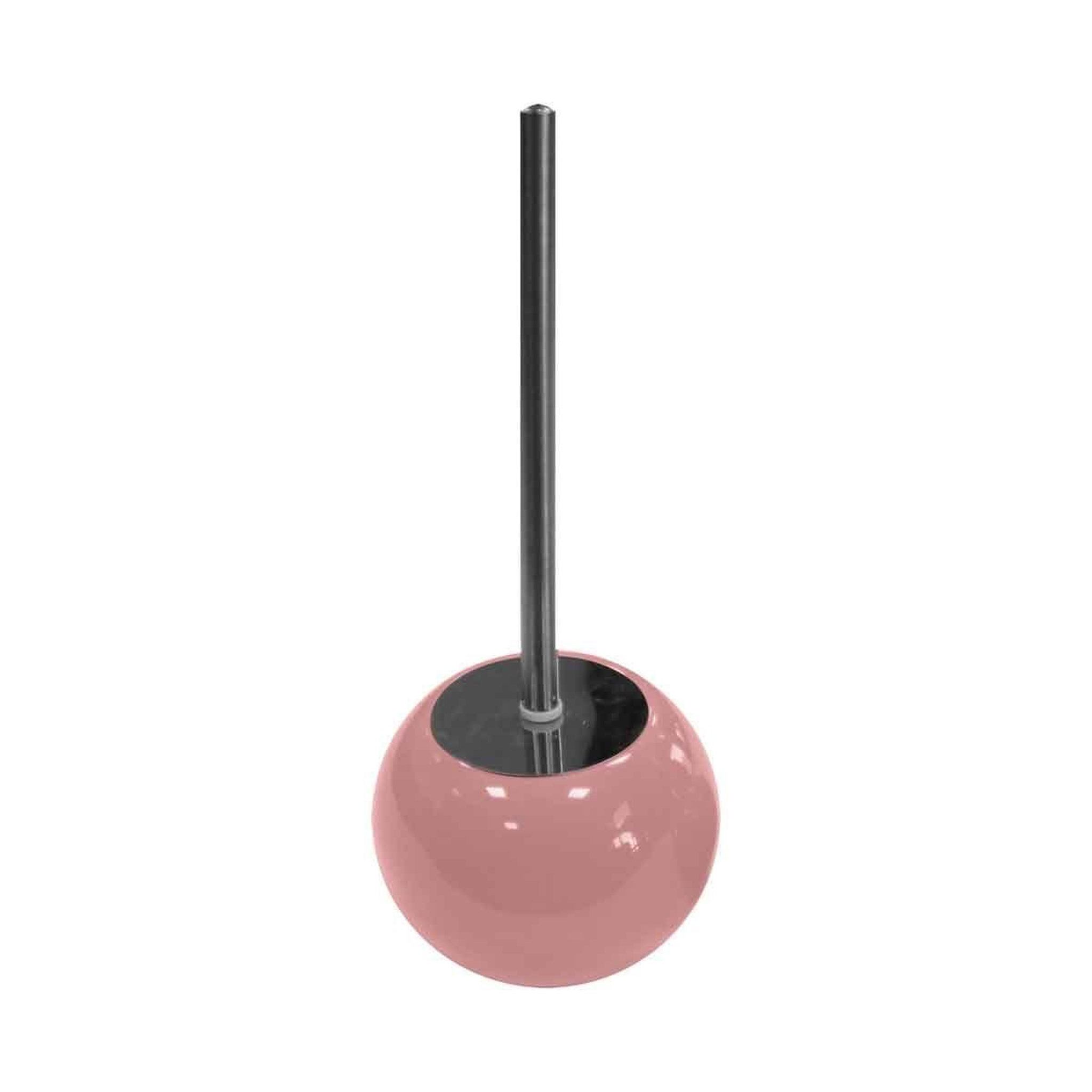 Voir la diapositive 1 : Douceur d'Intérieur Brosse wc design  bullea  37cm rose poudré