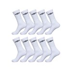 UMBRO Lot de 10 Paires de Chaussettes Tennis homme. Coloris disponibles : Blanc