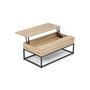 Voir la diapositive 5 : Table basse avec plateau relevable HOUSTON