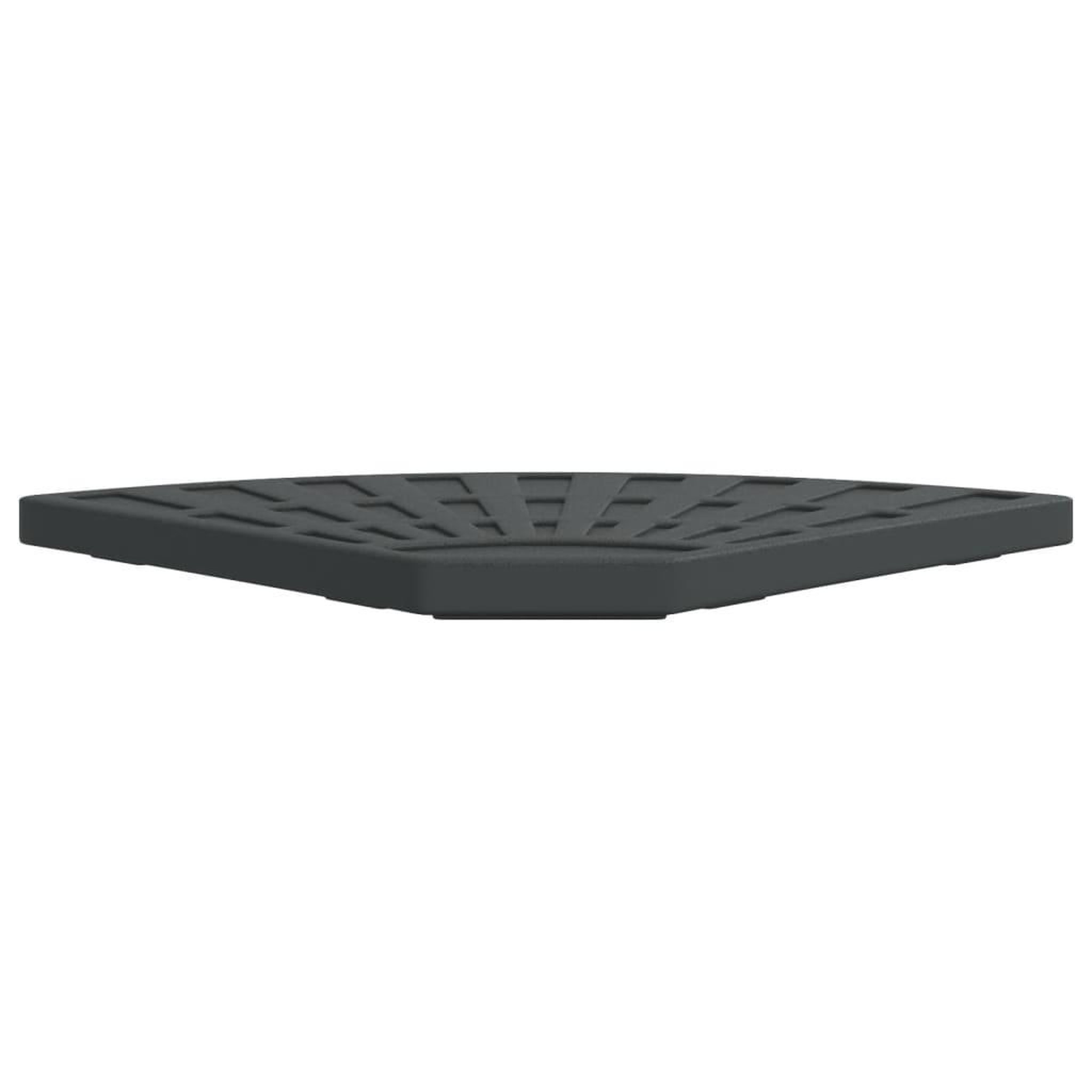 Voir la diapositive 4 : VIDAXL Poids de base de parasol et poignee pour parasols a pied croise