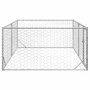 Voir la diapositive 4 : VIDAXL Chenil d'exterieur pour chiens porte 3x2x1 m acier galvanise