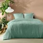 Voir la diapositive 1 : Paris Prix Parure de Lit 3 Pièces  Heltie  260x240cm Sauge