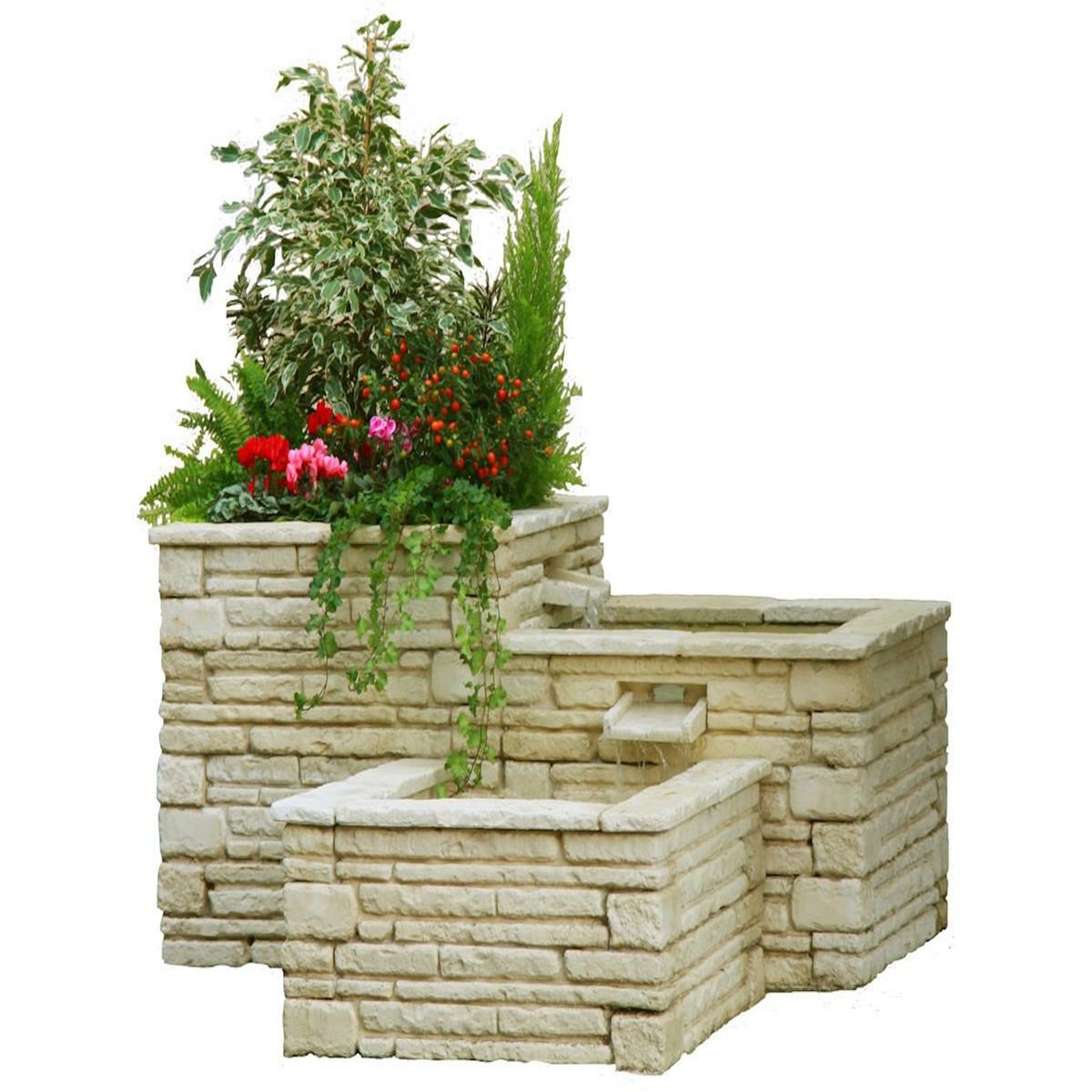 Habitat et Jardin Fontaine  Helios - 136 x 136 x 66 cm