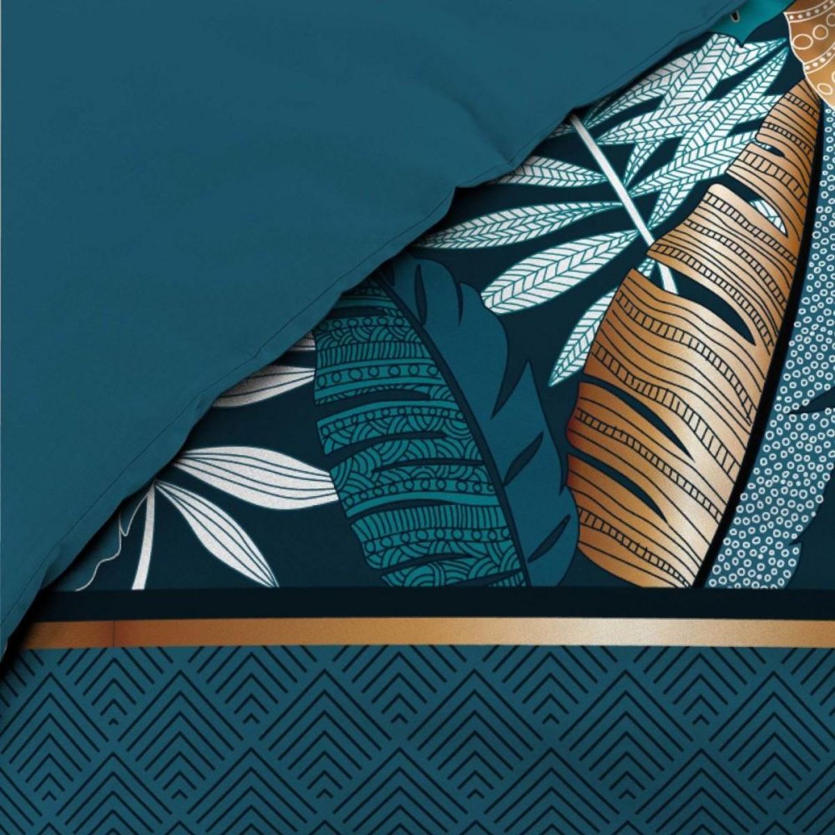 Douceur d'Intérieur Housse de couette 240x220cm + 2 taies ALIANOR 100% coton