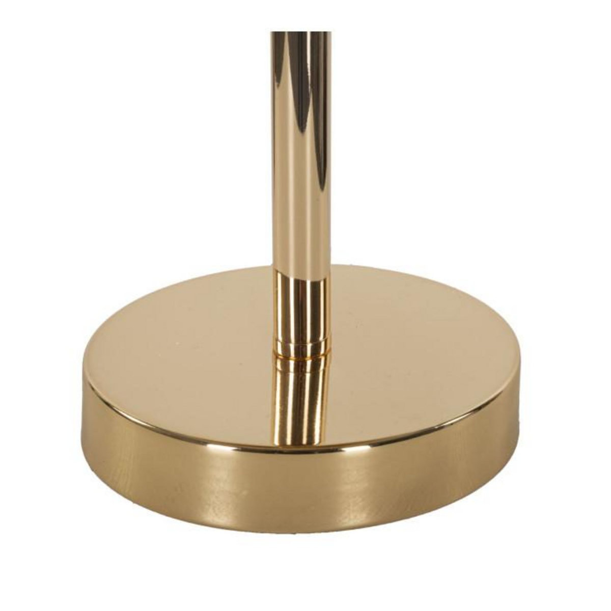 Paris Prix Lampe à Poser Imitation Plume  Palm  60cm Or & Camel