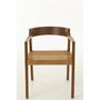 Voir la diapositive 3 : Paris Prix Chaise Design  Sungkai  71cm Marron