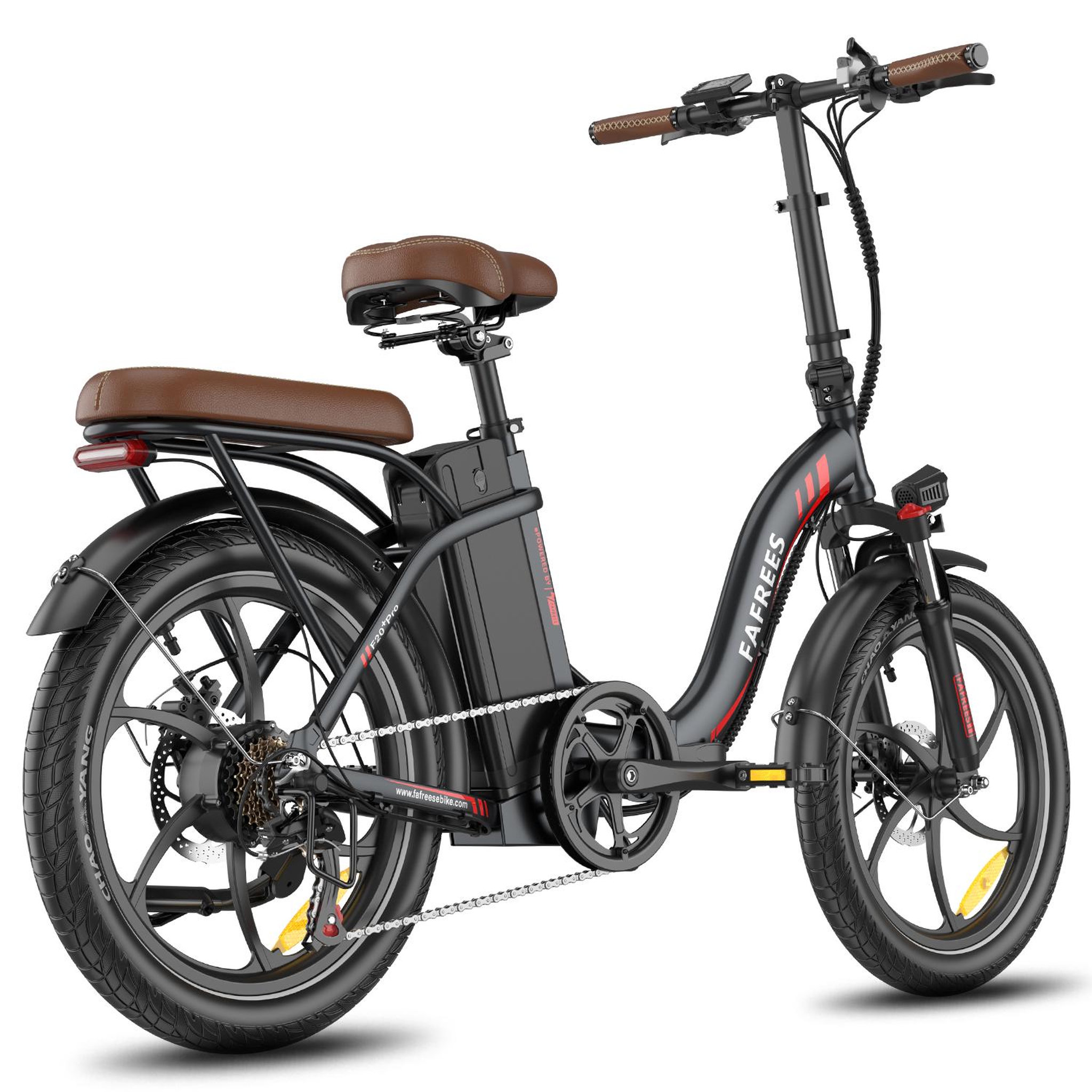 Voir la diapositive 6 : FAFREES Vélo électrique pliable de ville fafrees f20+ pro